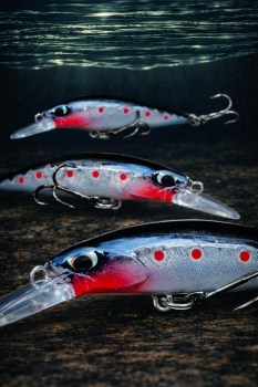 Minnow Sicario Plateado 8cm  - 12gr.